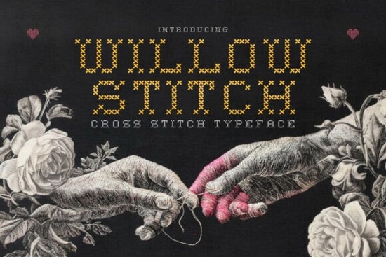 Willow Stitch Font
